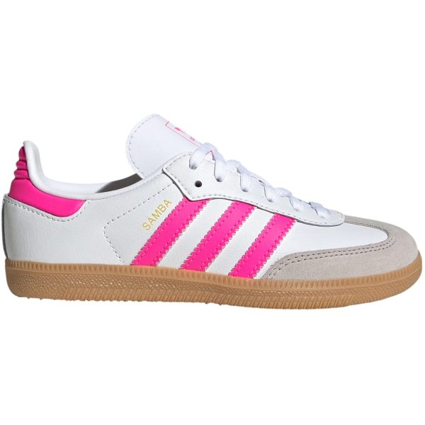 adidas Samba OG Cloud White Lucid Pink Gum (PS)