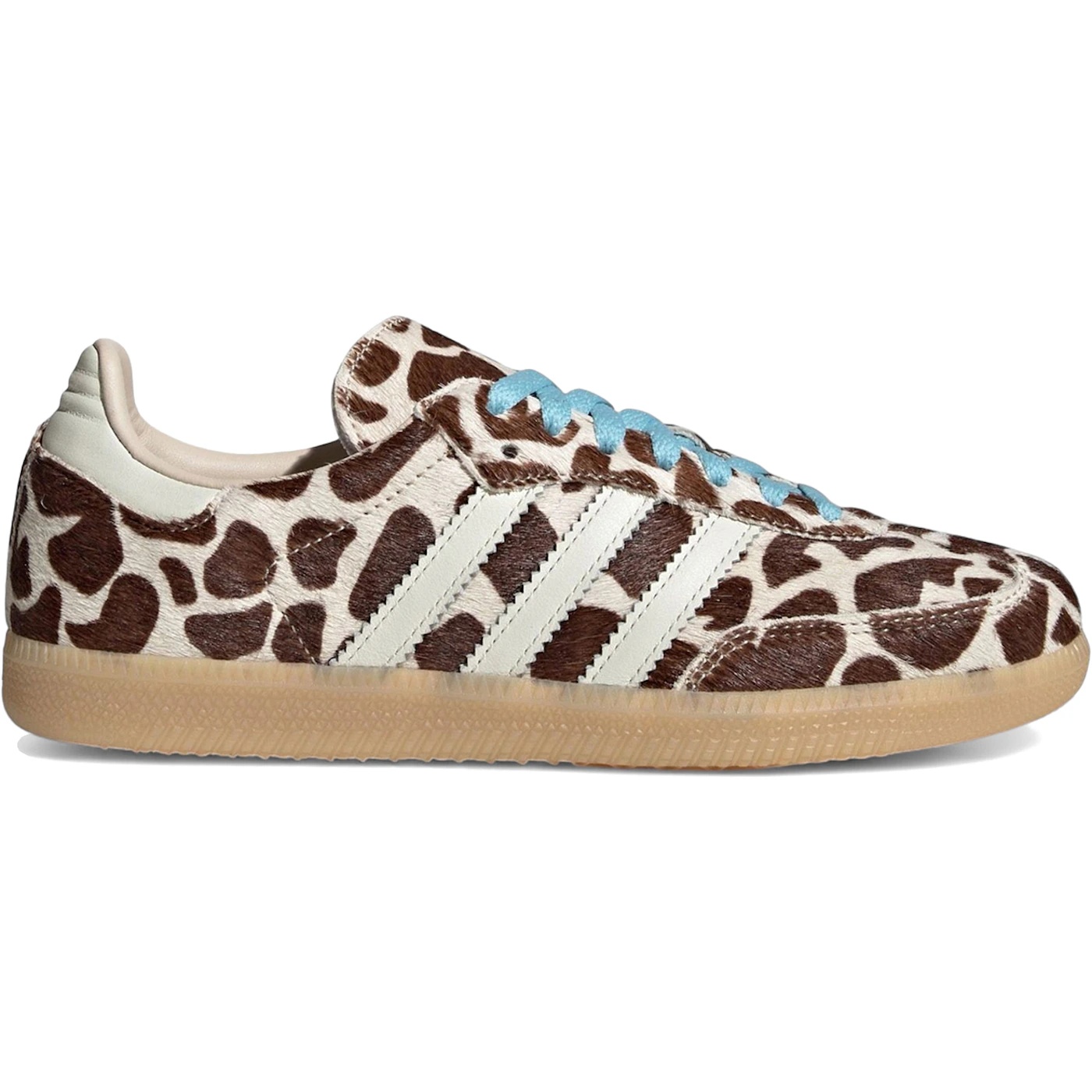 adidas Samba OG Giraffe Print Crystal Linen (Womens) 2 adidas Samba OG Giraffe Print Crystal Linen Womens 1