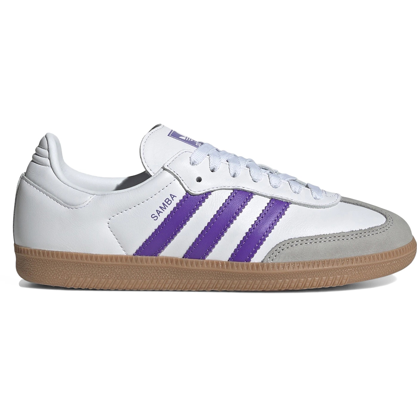 adidas Samba OG White Purple Rush (Womens) 2 adidas Samba OG White Purple Rush Womens 6