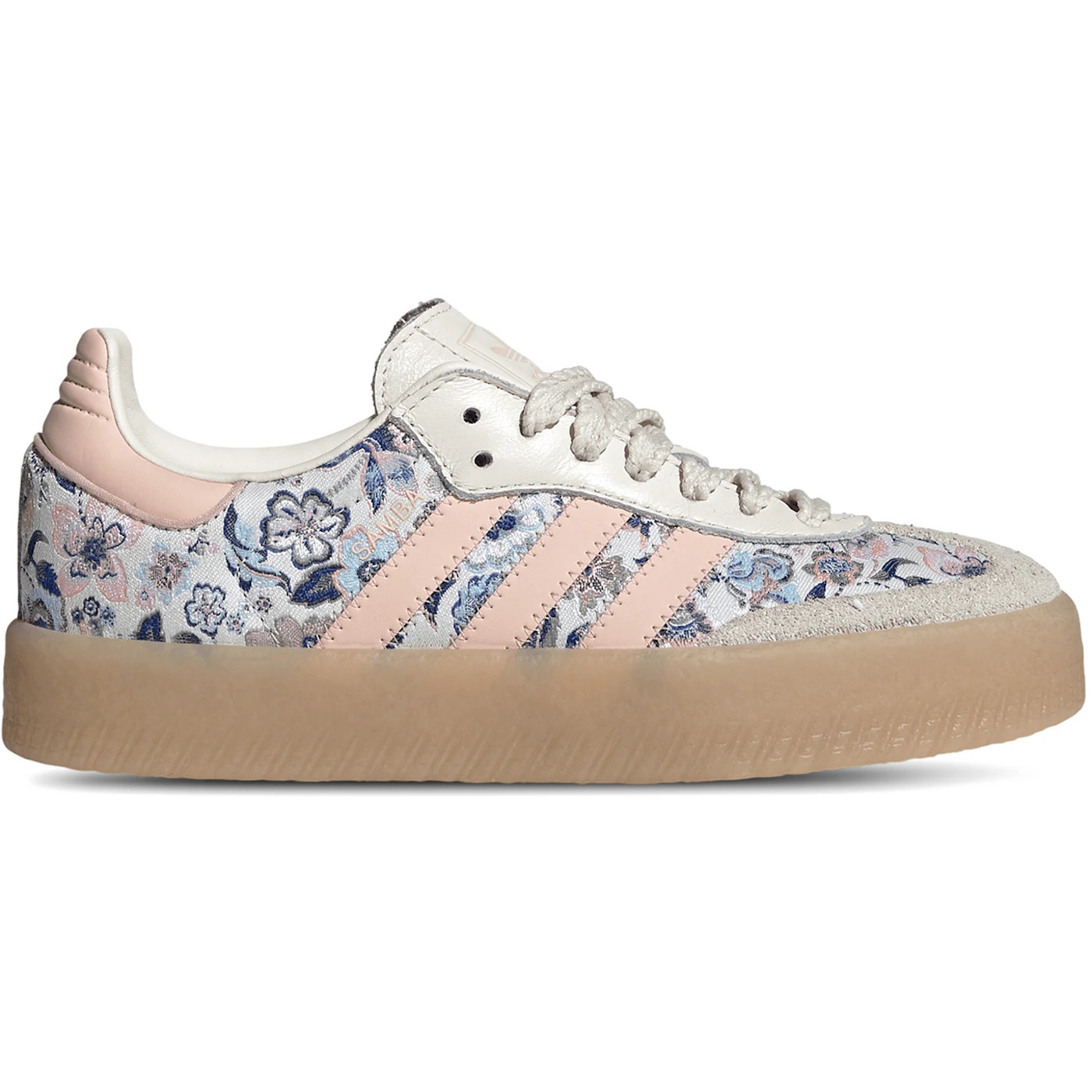 adidas Sambae Liberty London Off White Blush Pink (GS) 2 adidas Sambae Liberty London Off White Blush Pink GS 2