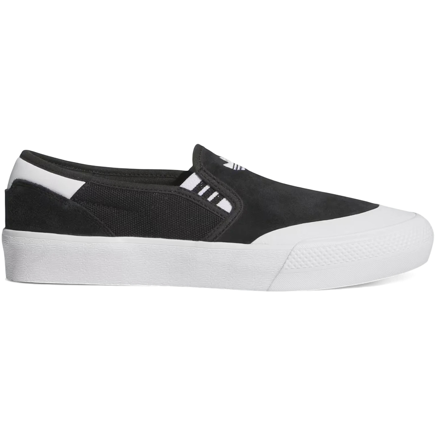 adidas Shmoofoil Slide Shoe Black White Gum 1 adidas Shmoofoil Slide Shoe Black White Gum 3