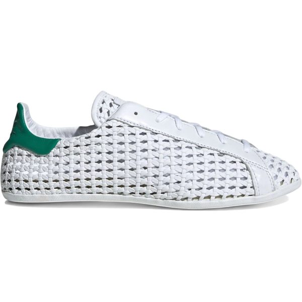 adidas Stan Smith Lo Basketweave White Green (Womens)
