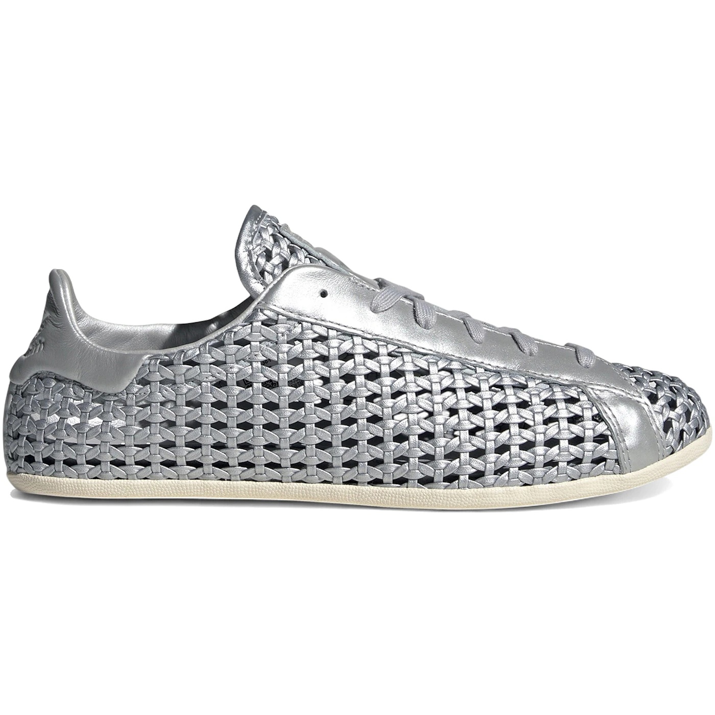 adidas Stan Smith Lo Pro Basketweave Silver Metallic (Womens) 1 adidas Stan Smith Lo Pro Basketweave Silver Metallic Womens 1