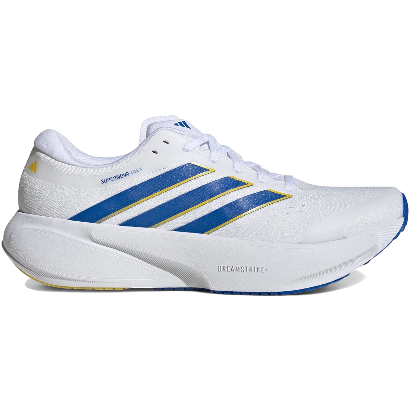 adidas Supernova Rise 3 Cloud White Blue Yellow 1 adidas Supernova Rise 3 Cloud White Blue Yellow 1