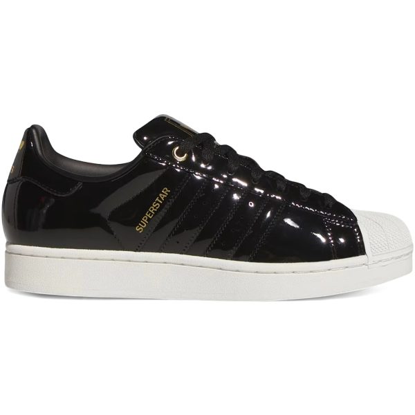 adidas Superstar II Black Patent Off White