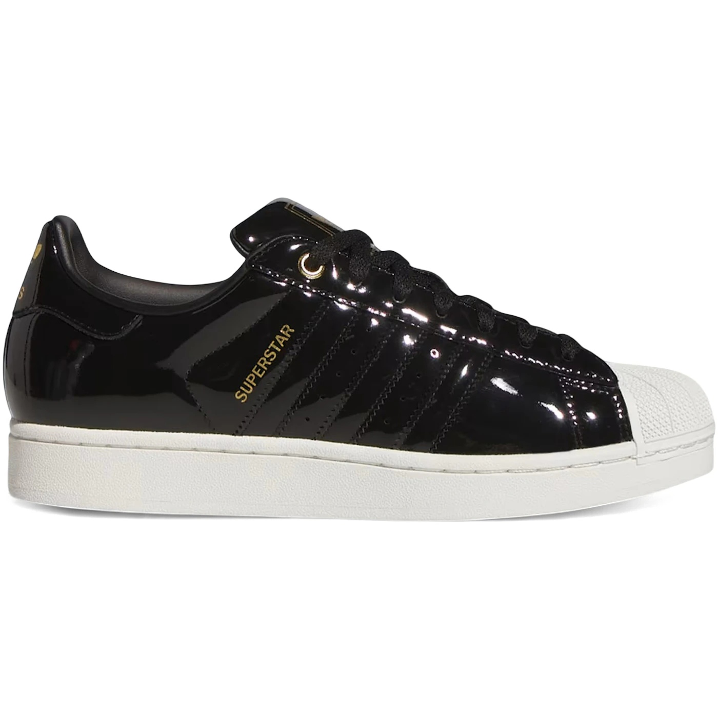 adidas Superstar II Black Patent Off White 2 adidas Superstar II Black Patent Off White 1