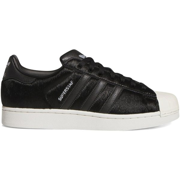 adidas Superstar II Black Pony Hair Off White