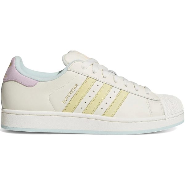 adidas Superstar II Off White Yellow Halo Mint