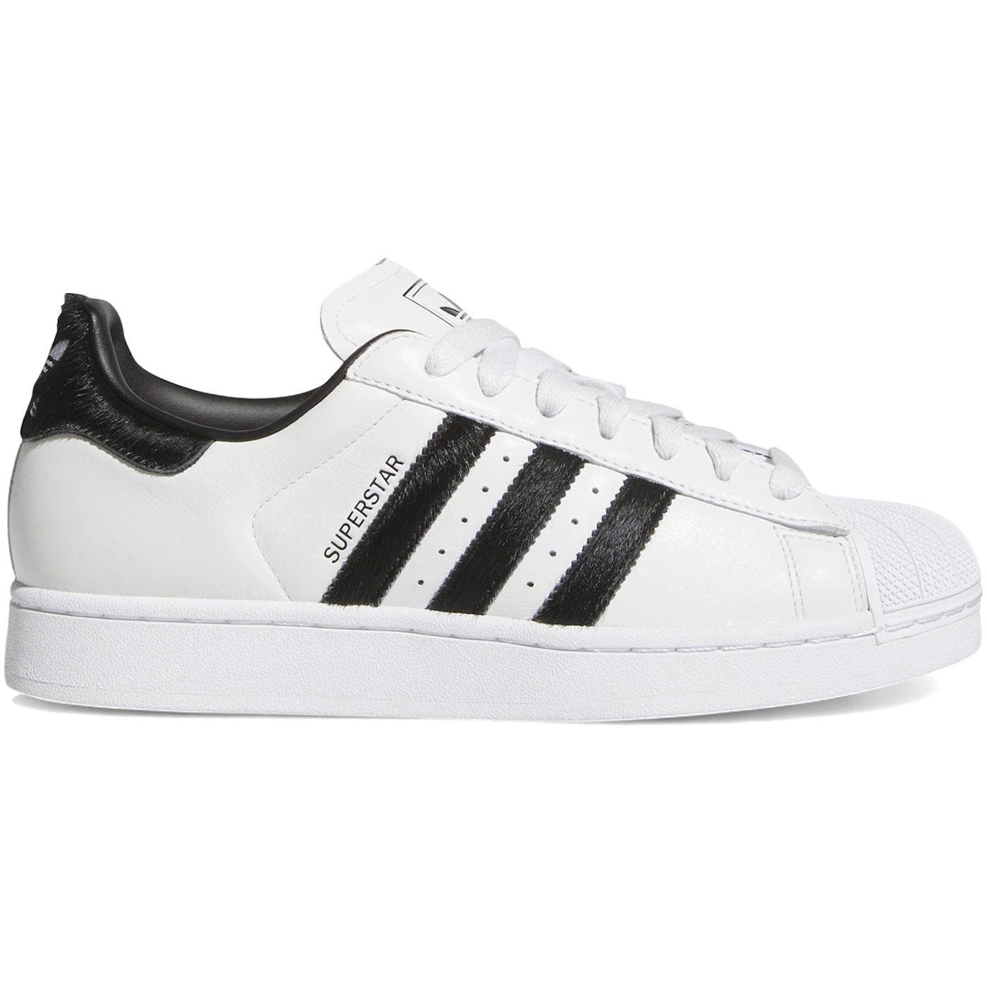 adidas Superstar II White Black Pony (Womens) 2 adidas Superstar II White Black Pony Womens 1