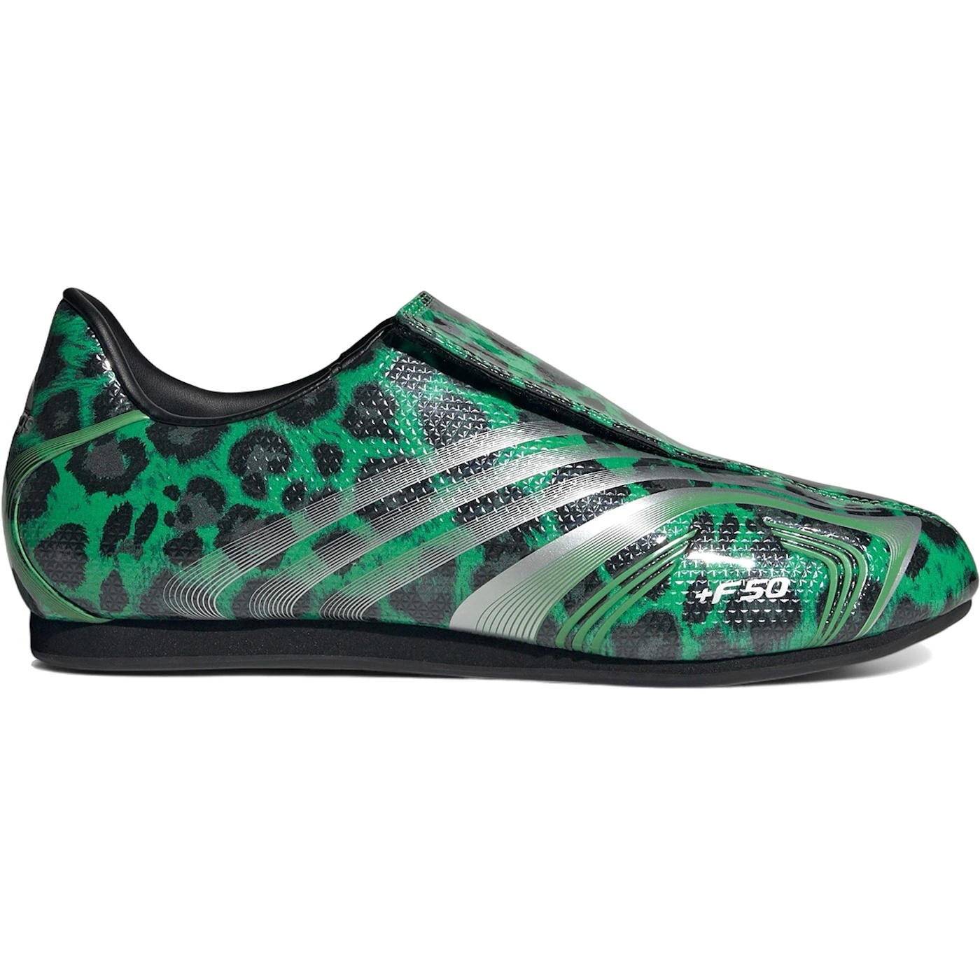 adidas Taekwondo F50 Leopard Semi Screaming Green (Womens) 3 adidas Taekwondo F50 Leopard Semi Screaming Green (Womens)