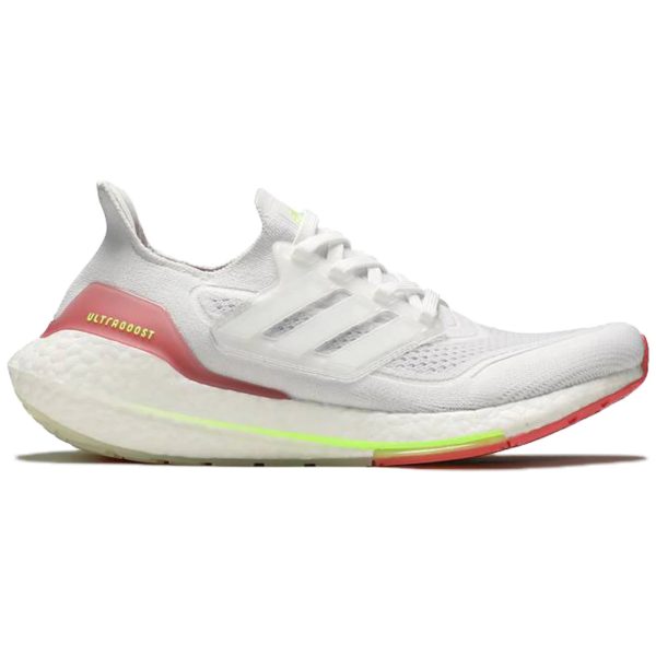 adidas Ultra Boost 21 White Hazy Rose (Womens)