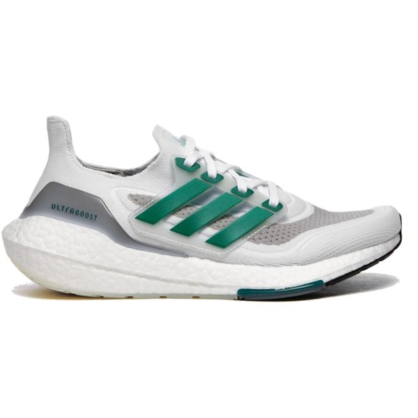 adidas Ultra Boost 21 White Sub Green