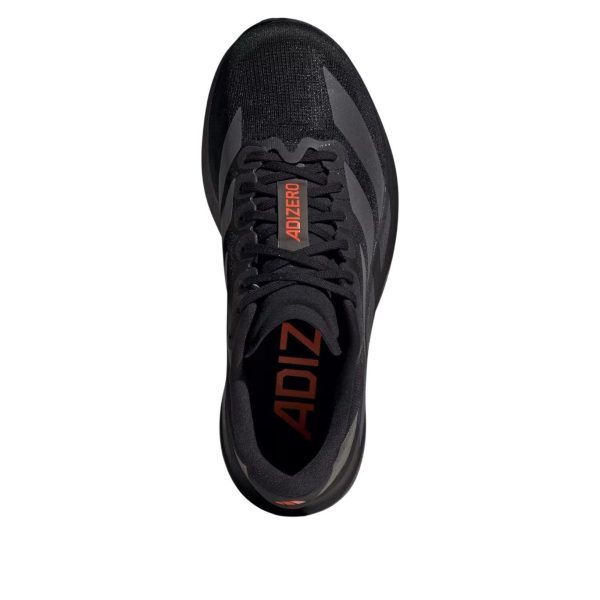 adidas Adizero Evo SL Black Grey Impact Orange (Womens)