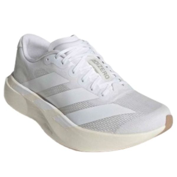 adidas Adizero Evo SL White Warm Sandstone (Womens)