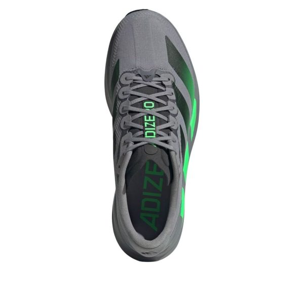adidas Adizero Evo SL Woven Grey Screaming Green