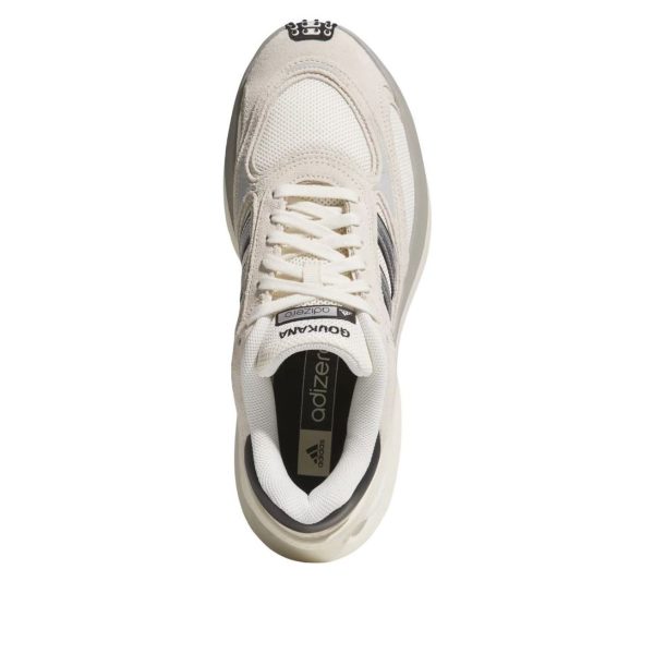 adidas Adizero Goukana Cream White Silver Metallic Black