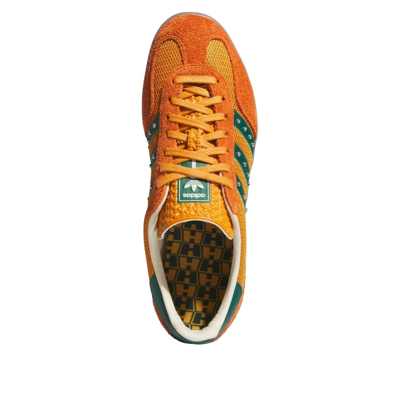 adidas Gazelle Indoor Hardies Rust Orange Green 6 adidas Gazelle Indoor Hardies Rust Orange Green