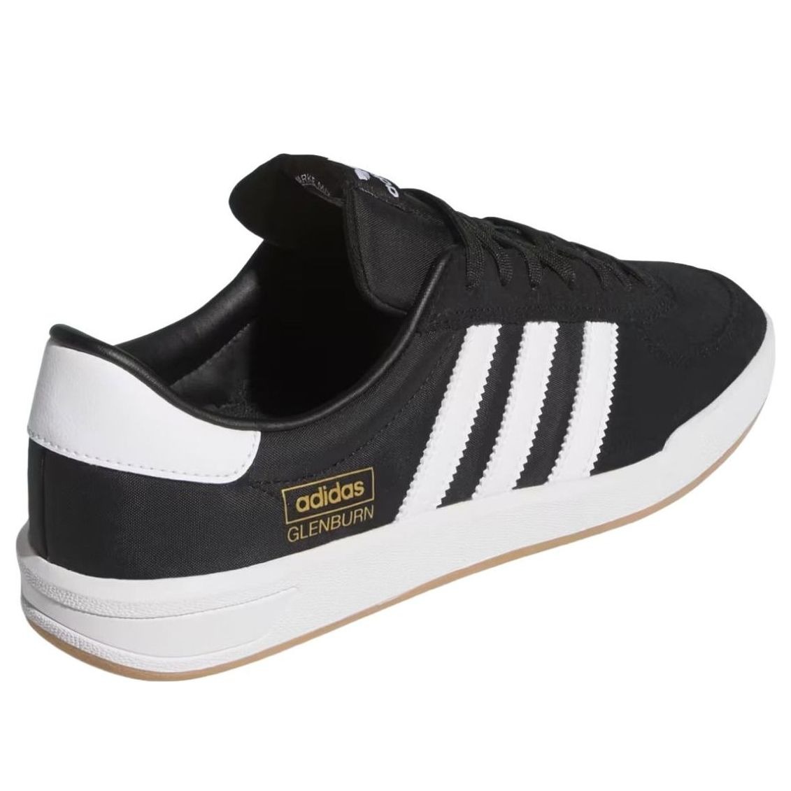 adidas Glenburn Black White Gum 7 adidas Glenburn Black White Gum