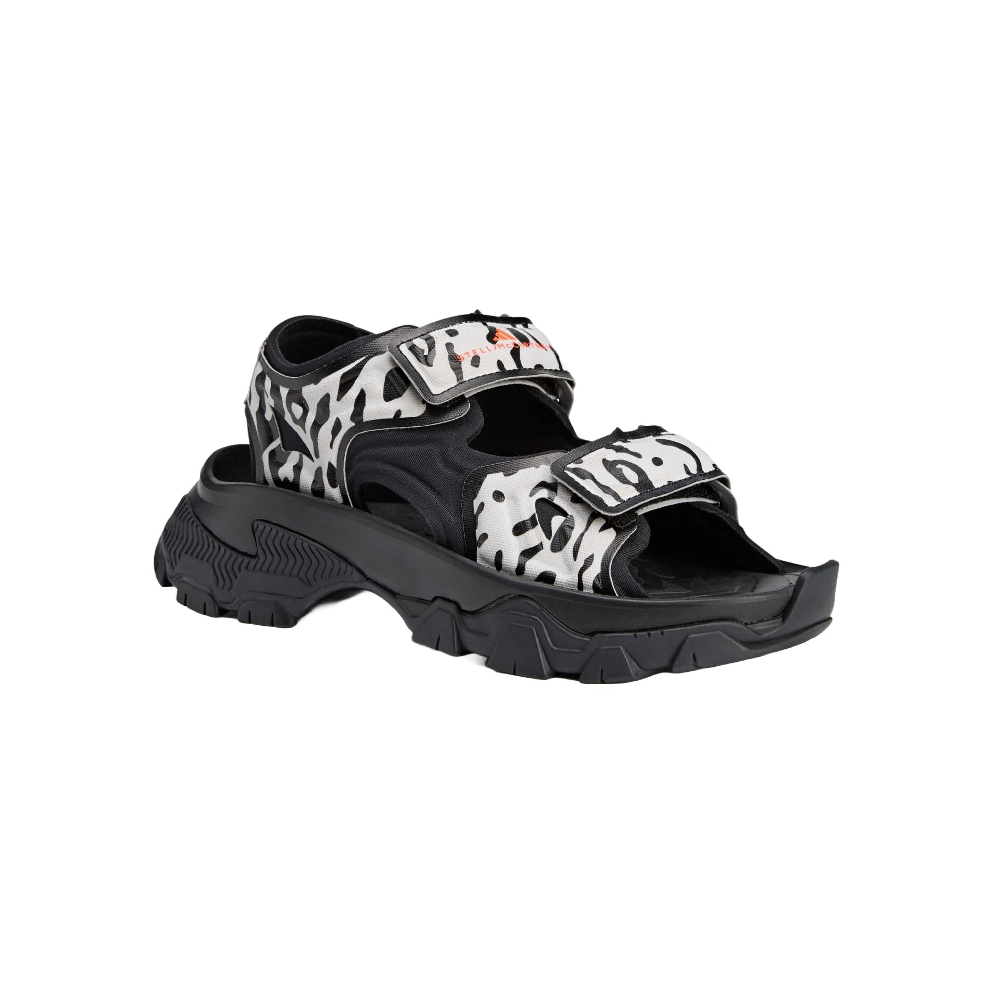 adidas Hika Outdoor Sandals By Stella Mccartney Cloud White Core Black Utility Black (Womens) 5 adidas Hika Outdoor Sandals By Stella Mccartney Cloud White Core Black Utility Black (Womens)