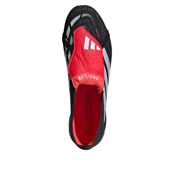 adidas Predator Elite Fold-Over Tongue AG Black White Lucid Red