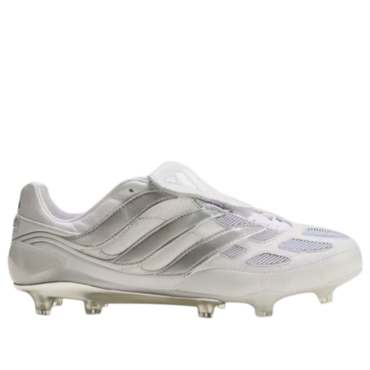 adidas Predator Precision FG White Silver Metallic Made in Germany 6 adidas Predator Precision FG White Silver Metallic Made in Germany