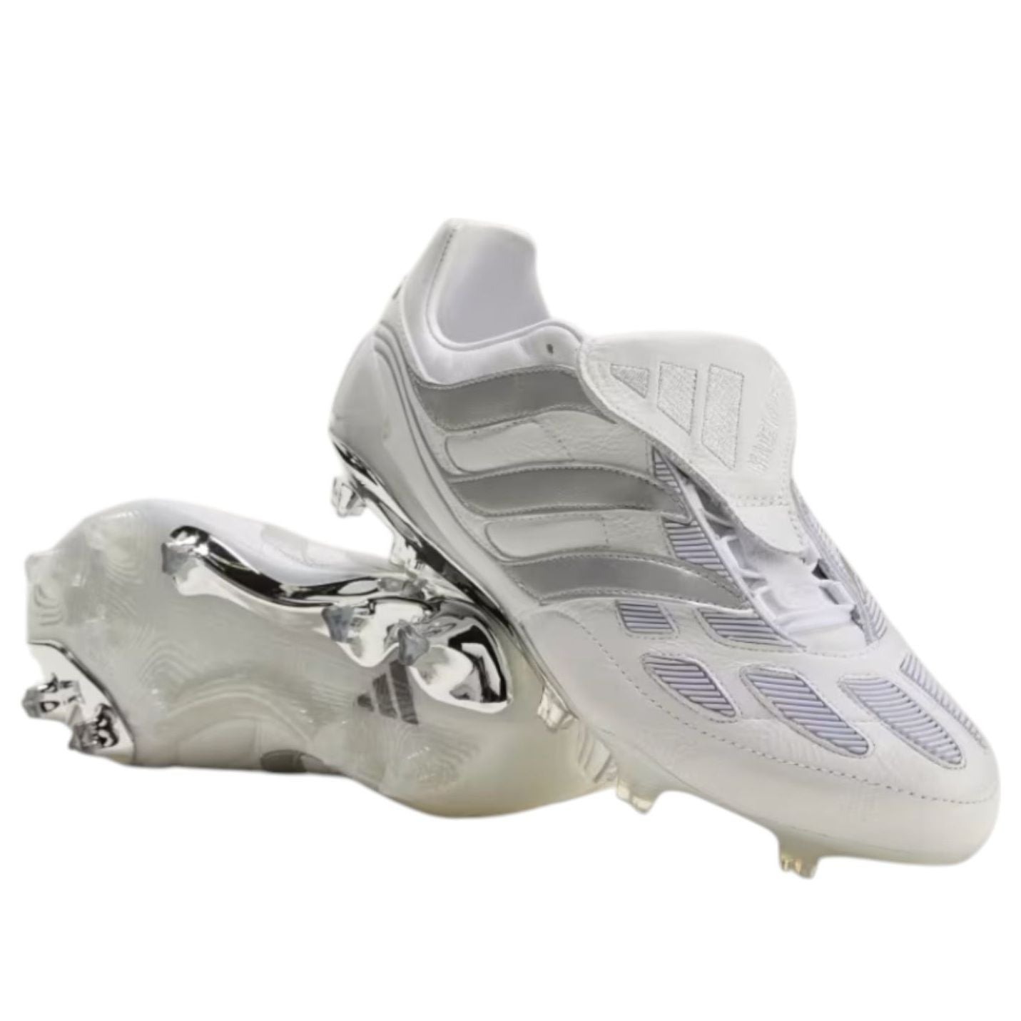 adidas Predator Precision FG White Silver Metallic Made in Germany 7 adidas Predator Precision FG White Silver Metallic Made in Germany