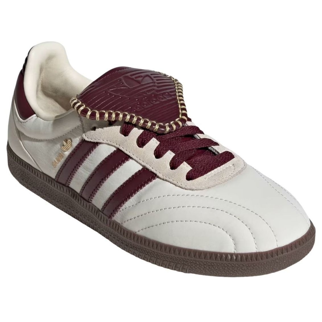 adidas Samba LT Cream White Maroon (Womens) 6 adidas Samba LT Cream White Maroon (Womens)