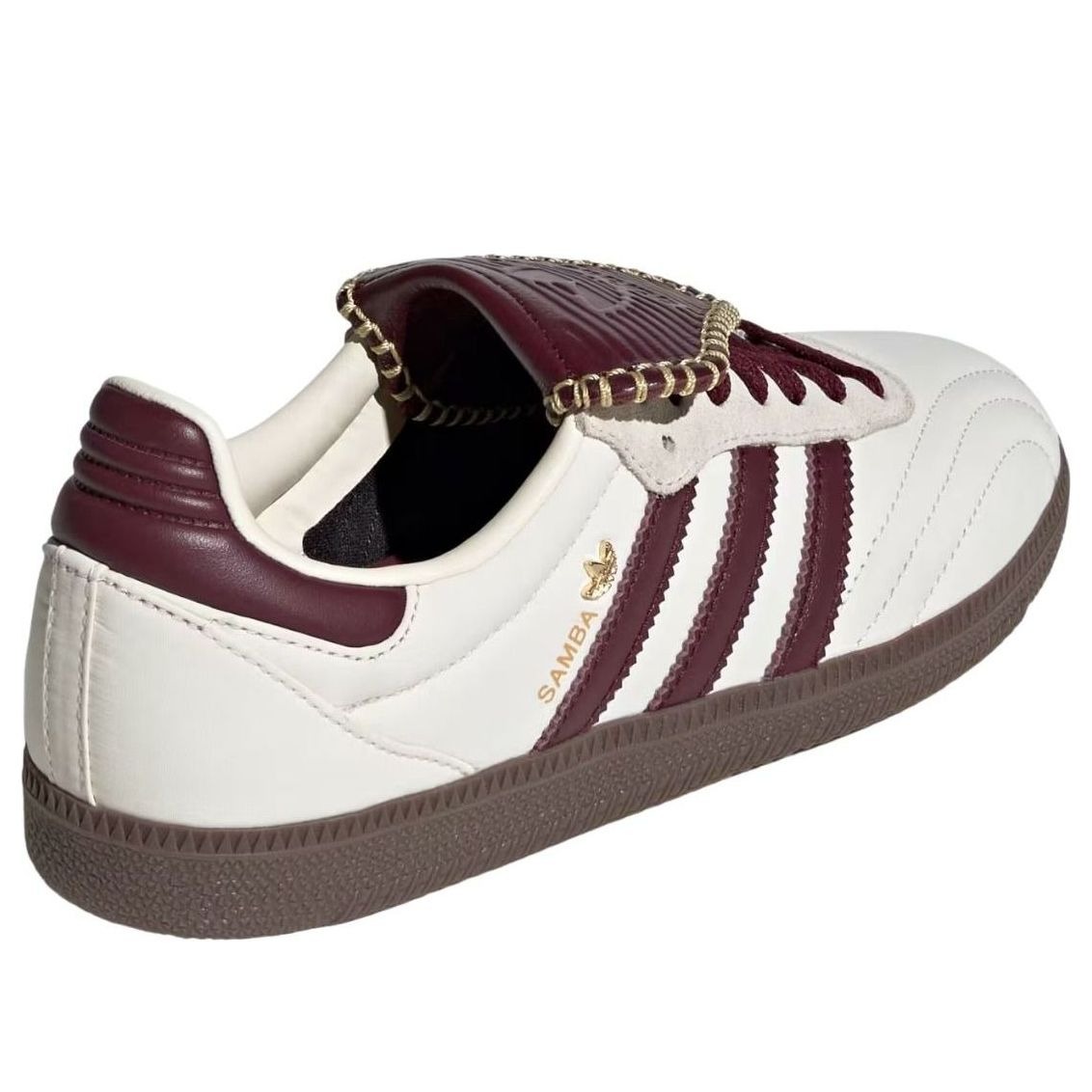 adidas Samba LT Cream White Maroon (Womens) 7 adidas Samba LT Cream White Maroon (Womens)
