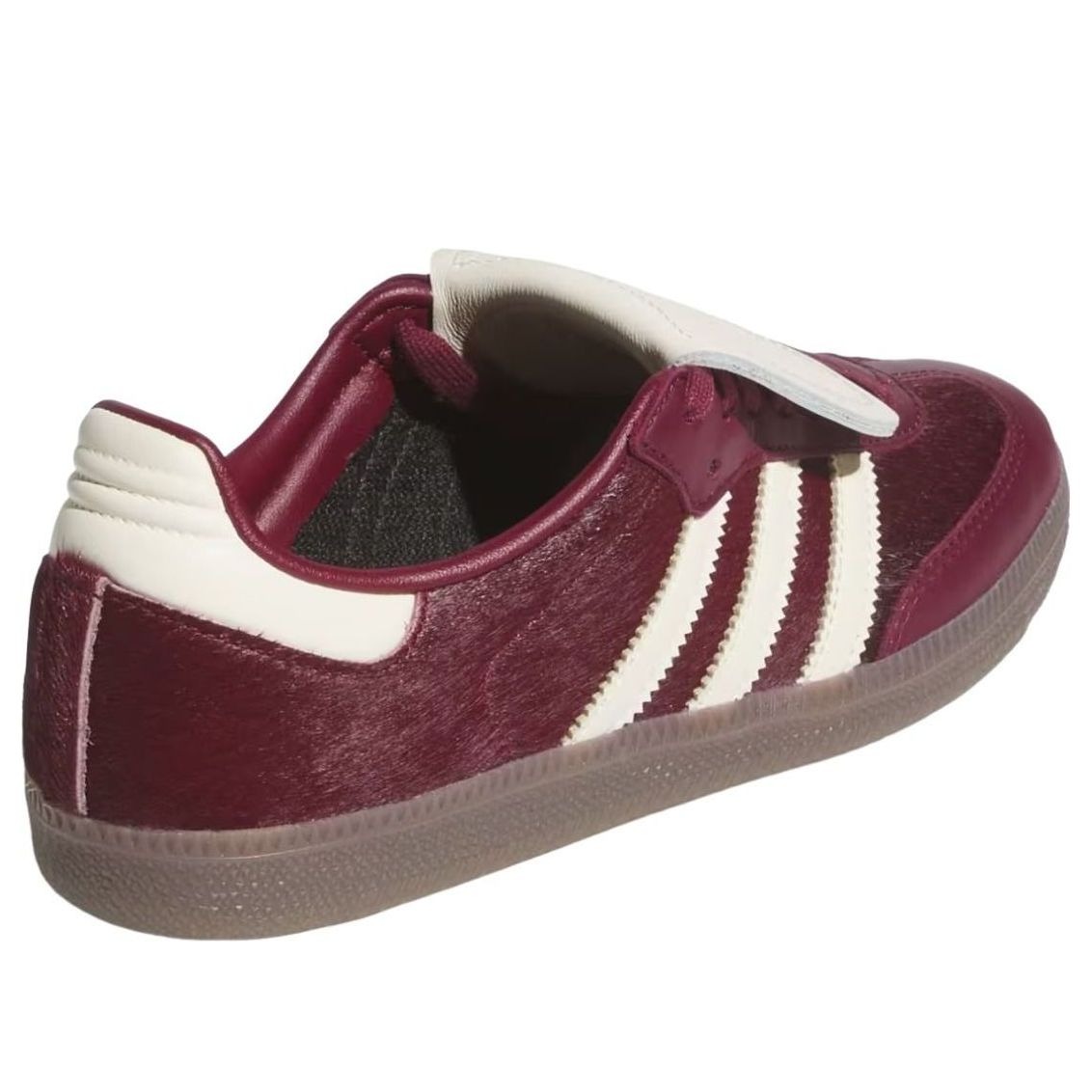 adidas Samba LT Shadow Red Cream White Pony (Womens) 7 adidas Samba LT Shadow Red Cream White Pony (Womens)
