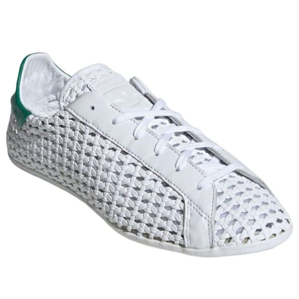 adidas Stan Smith Lo Basketweave White Green (Womens)