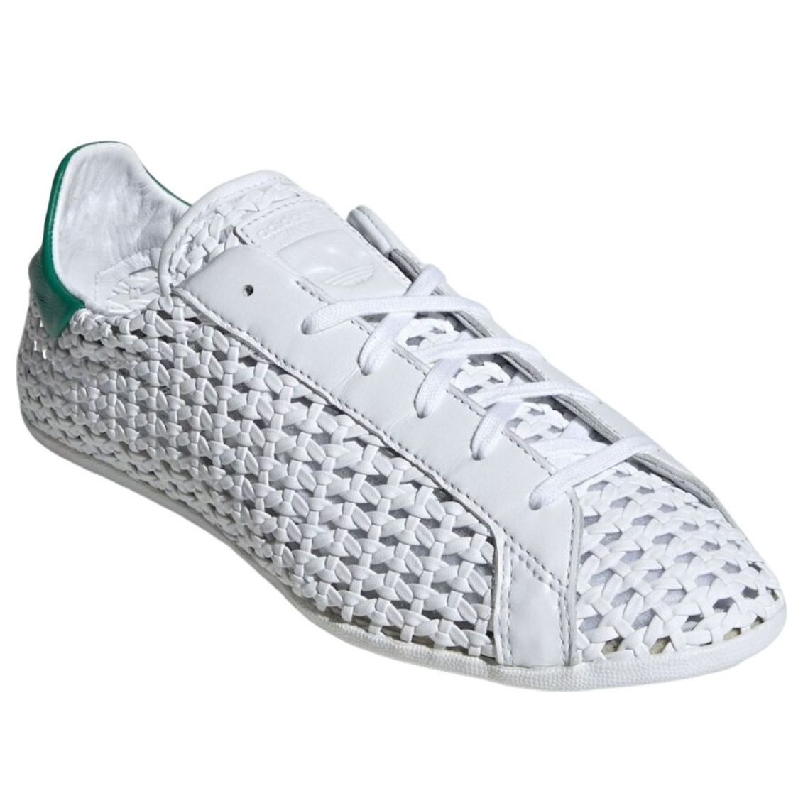 adidas Stan Smith Lo Basketweave White Green (Womens) 4 adidas Stan Smith Lo Basketweave White Green (Womens)
