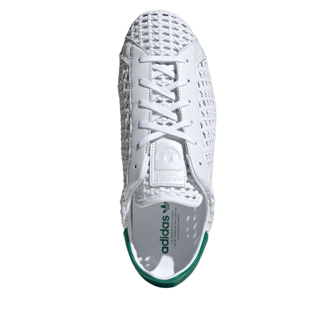 adidas Stan Smith Lo Basketweave White Green (Womens) 6 adidas Stan Smith Lo Basketweave White Green (Womens)