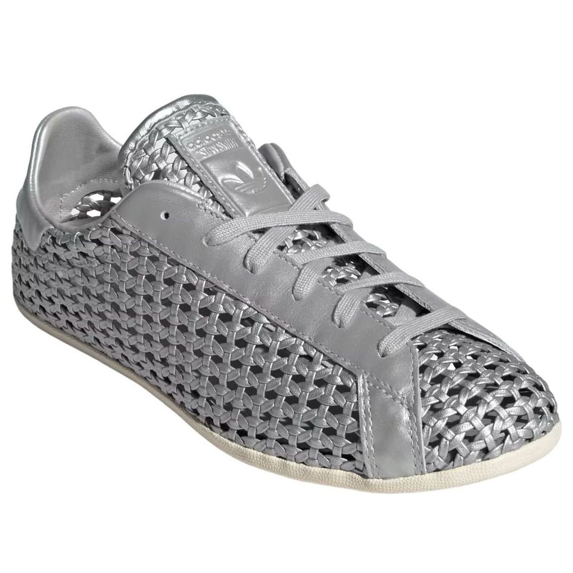 adidas Stan Smith Lo Pro Basketweave Silver Metallic (Womens) 6 adidas Stan Smith Lo Pro Basketweave Silver Metallic (Womens)