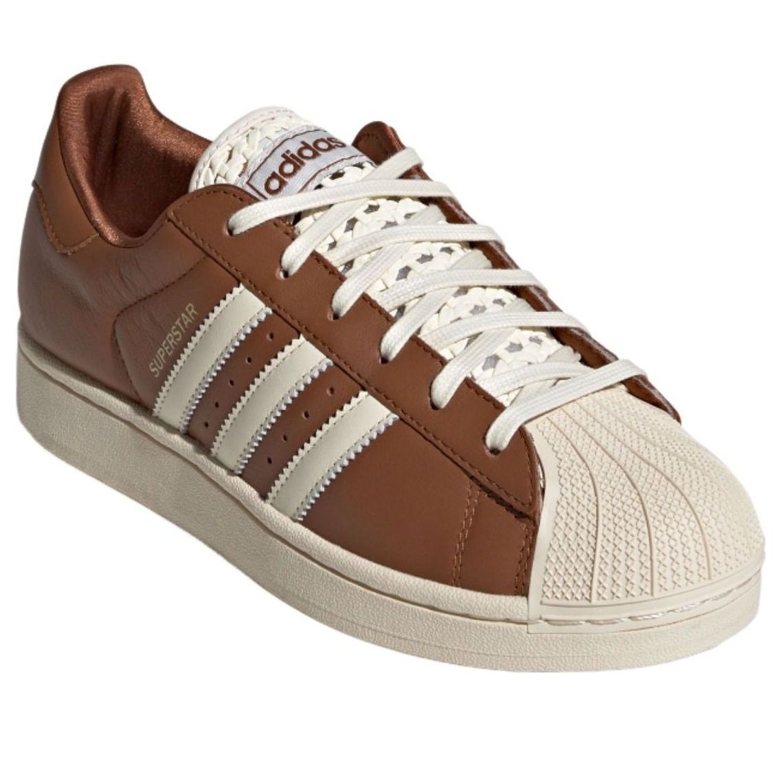 adidas Superstar II Basketweave Tongue Dusky Bronze (Womens) 6 adidas Superstar II Basketweave Tongue Dusky Bronze (Womens)