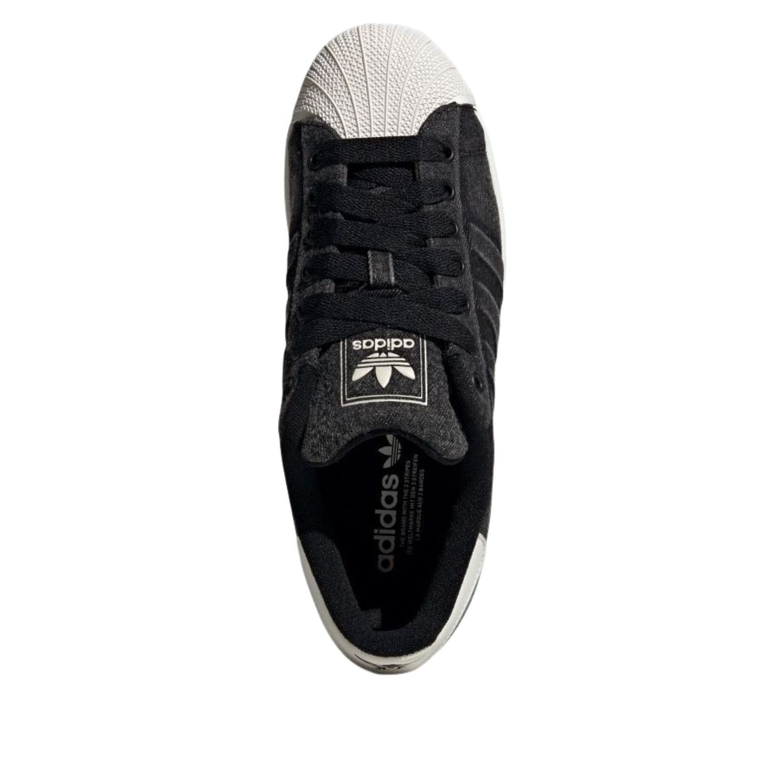 adidas Superstar II Denim Black White 6 adidas Superstar II Denim Black White