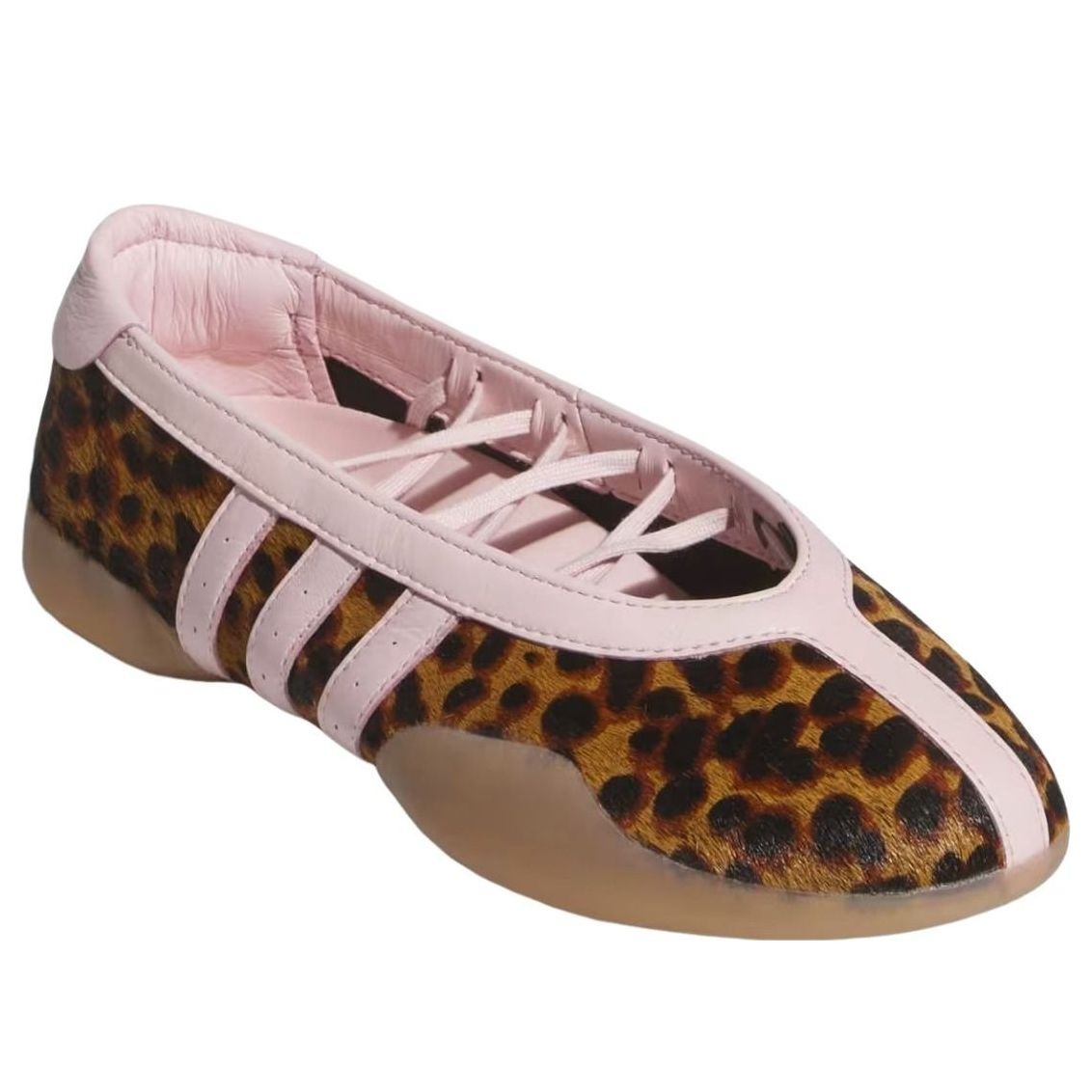 adidas Taekwondo Mei Ballet Leopard Print Clear Pink (Womens) 6 adidas Taekwondo Mei Ballet Leopard Print Clear Pink (Womens)
