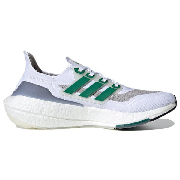 adidas Ultra Boost 21 White Sub Green