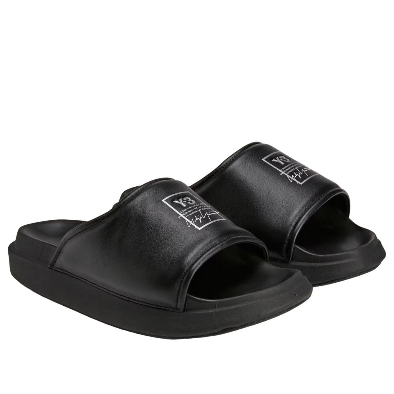adidas Y-3 Slide Black 4 adidas Y-3 Slide Black