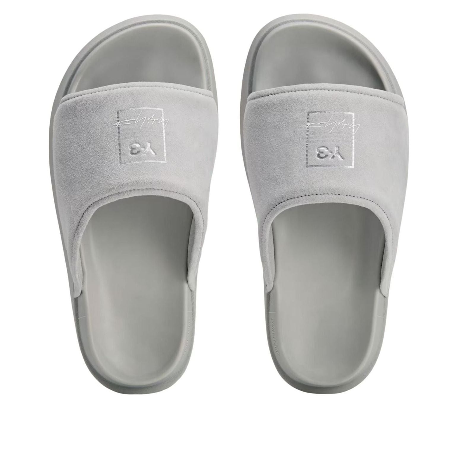 adidas Y-3 Slide Grey Two 5 adidas Y-3 Slide Grey Two