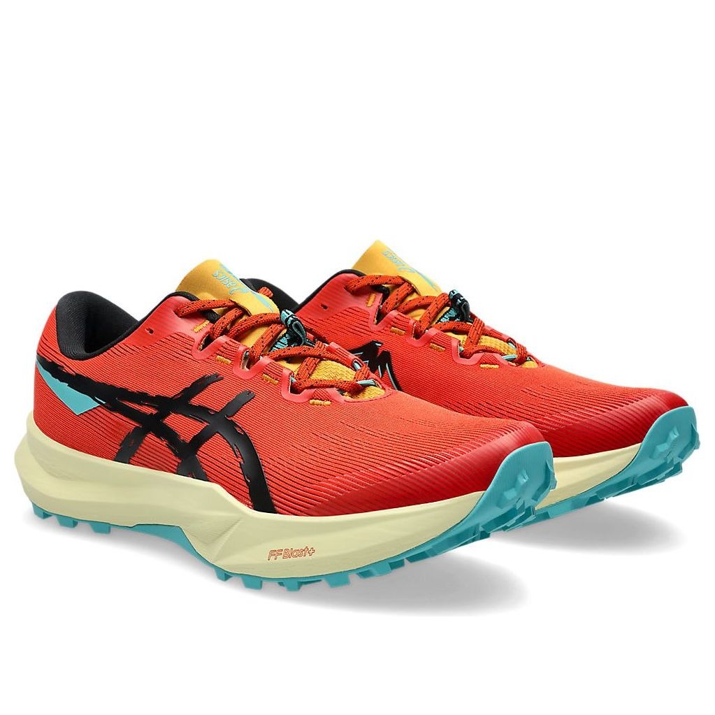 ASICS Fuji Lite 6 Red Clay Black 5 ASICS Fuji Lite 6 Red Clay Black
