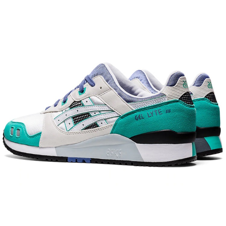 ASICS Gel-Lyte III White Teal Blue 5 ASICS Gel-Lyte III White Teal Blue