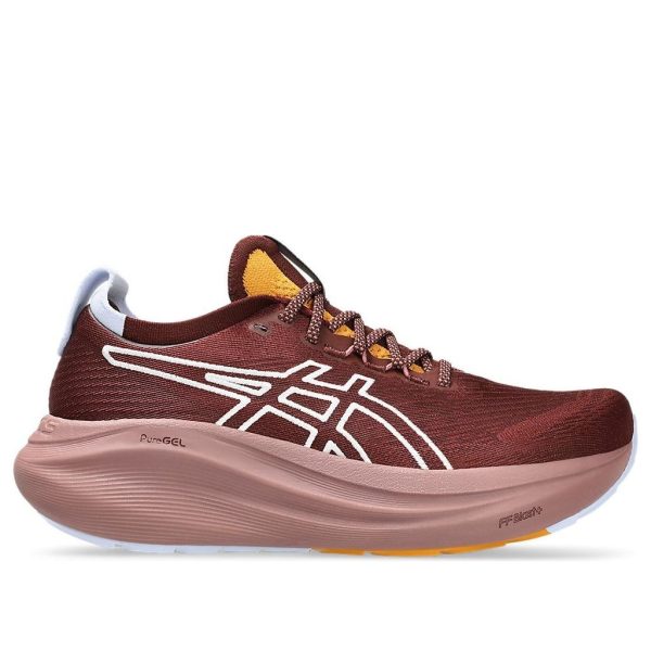 ASICS Gel-Nimbus 27 TR Nature Bathing Dark Red Planet (Womens)