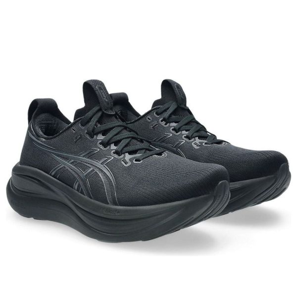 ASICS Gel-Nimbus 28 Black Graphite Grey (Womens)