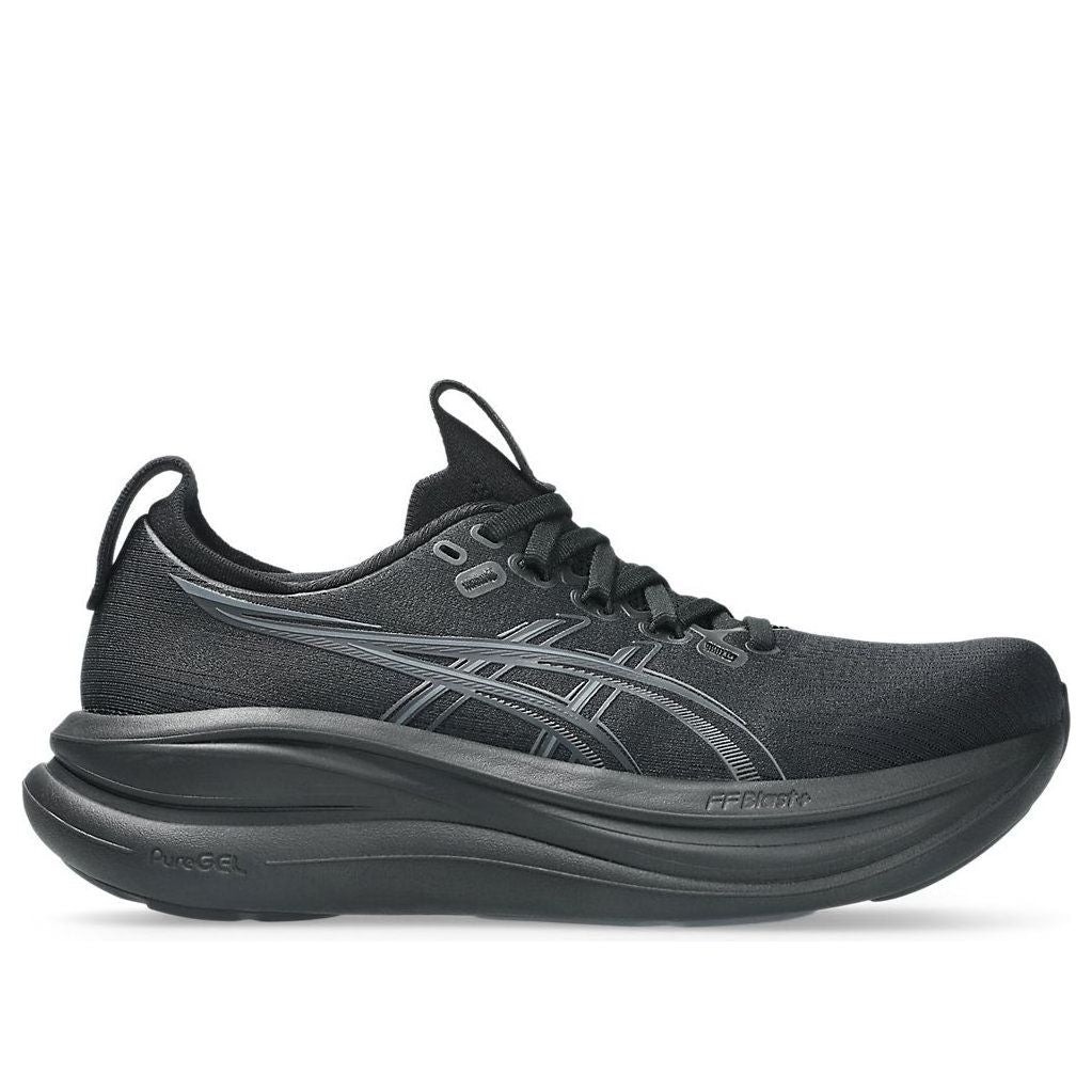ASICS Gel-Nimbus 28 Black Graphite Grey (Womens) 8 ASICS Gel-Nimbus 28 Black Graphite Grey (Womens)