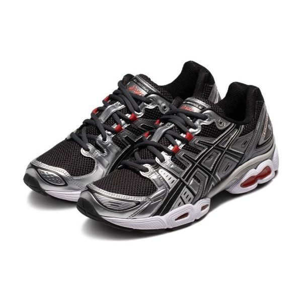 ASICS Gel-Nimbus 9 Graphite Grey Red