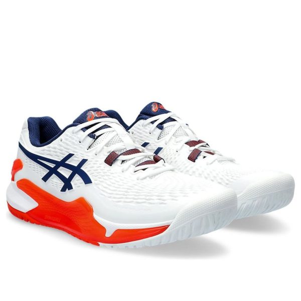 ASICS Gel-Resolution 9 White Blue Expanse Koi