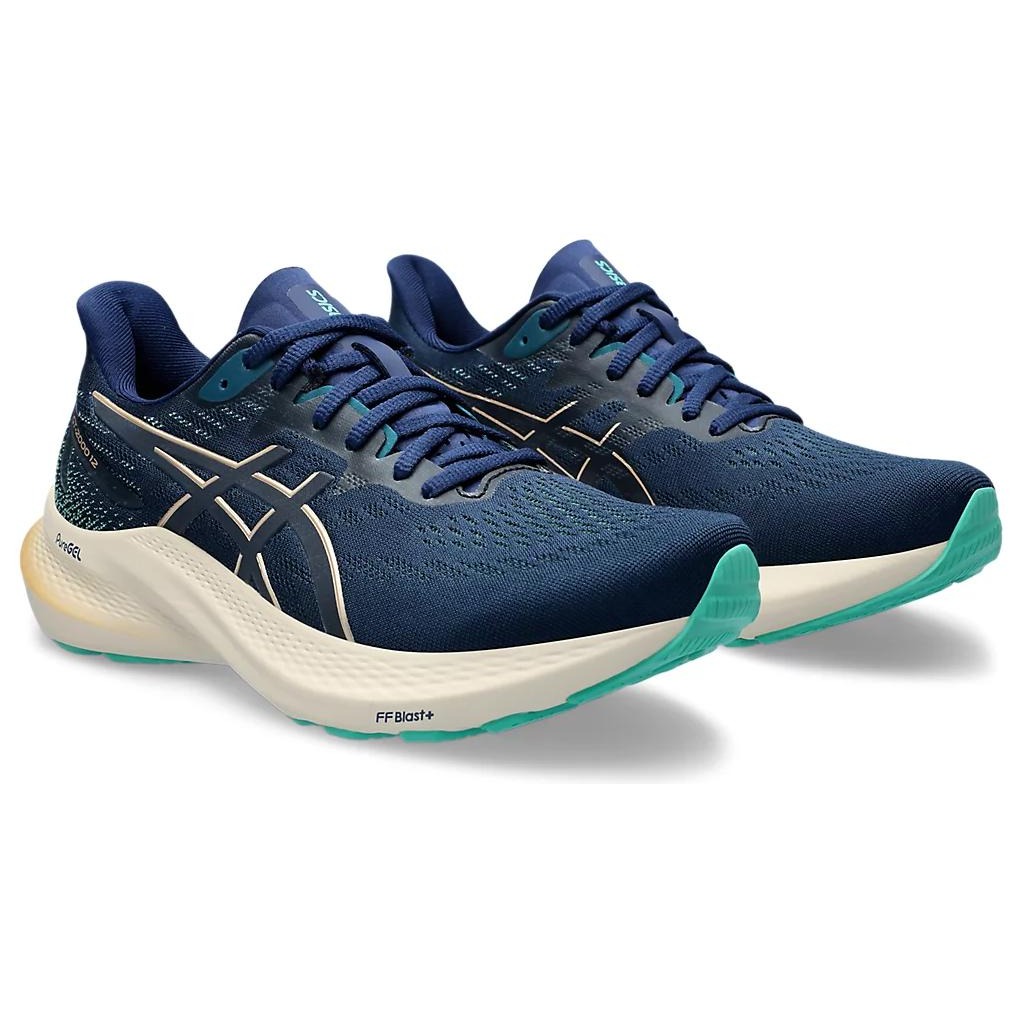 ASICS GT-2000 12 Blue Expanse Champagne (Womens) 6 ASICS GT-2000 12 Blue Expanse Champagne (Womens)