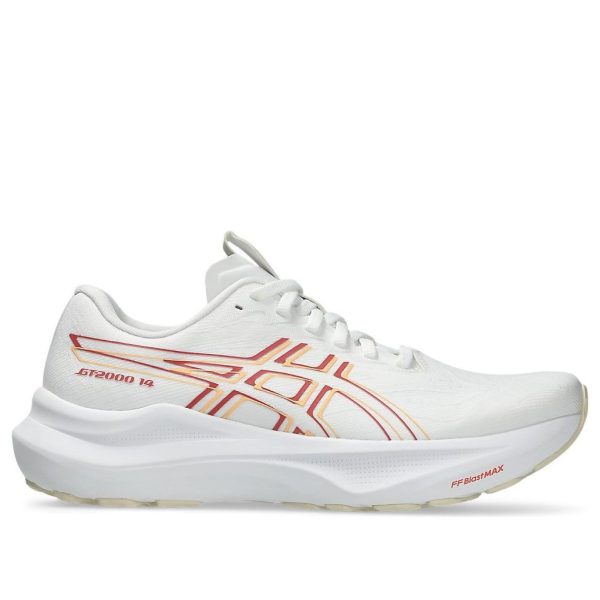 ASICS GT-2000 14 White Dark Pink Clay (Womens)