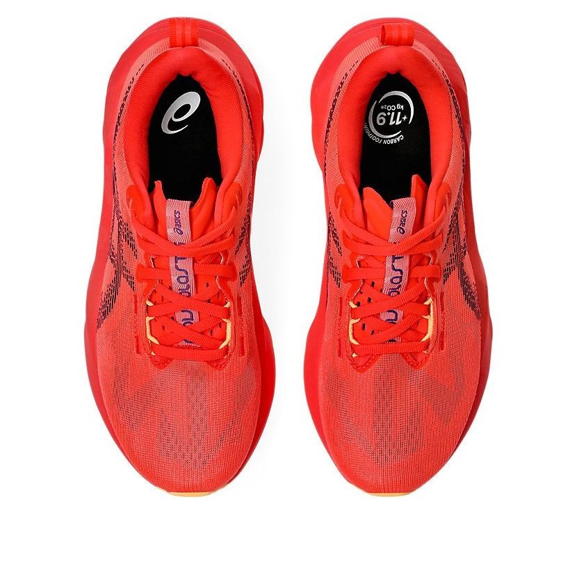 ASICS Novablast 5 Flash Red Edo Purple (Womens) 6 ASICS Novablast 5 Flash Red Edo Purple (Womens)