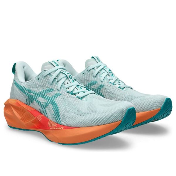 ASICS Novablast 5 Soothing Sea Wave Teal Orange